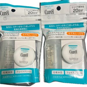 キュレル 潤浸保湿 フェイスケアセット III とてもしっとり 30ml+10g 計2個（医薬部外品）