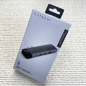 Satechi イーサネット USB-C Proハブ (スペースグレイ) MacBook Apple PC