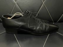 美品 REGAL リーガル 10LR 25.5cm レザーシューズ ビジネスシューズ 本革 革靴 ストレートチップ 内羽根式 ブラック メンズ_画像4
