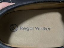 極美品 REGAL Walker リーガル 274W 24cm レザーシューズ ビジネスシューズ ローファー コインローファ ブラック やわらか メンズ 紳士_画像8