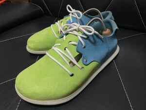 【存在感抜群】極美品 BIRKENSTOCK MONTANA ビルケンシュトック モンタナ41≒26.5cm レザーシューズ レザースニーカー 希少カラー 春夏 