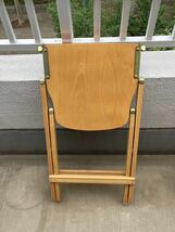 American Sheating Wood Folding Chair _画像2