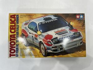 【現状品】TAMIYA タミヤ 1/24 トヨタ セリカ GT-FOUR RC '92 SAFARI RALLY WINNER サファリ ラリー ウィナー プラモデル No.119 24119