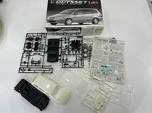 【現状品】FUJIMI フジミ 1/24 ニューオデッセイ Lタイプ 2.3 VTEC FF/4WD プラモデル ODDYSSEY L-TYPE 03518 インチアップ ID-50_画像3