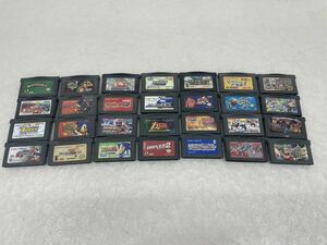 GBA ゲームボーイアドバンス GAMEBOY ADVANCE ソフト 28点 大量 まとめ売り ポケモン ゼルダ カービィ マリオ 長期保管 現状渡し ジャンク