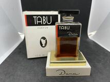 【ほぼ未使用】DANA TABU PARFUM ダナ タブー パルファム 香水 15ml パリ フランス製 70s 80s Vintage 箱付き_画像1