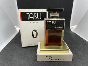 【ほぼ未使用】DANA TABU PARFUM ダナ タブー パルファム 香水 15ml パリ フランス製 70s 80s Vintage 箱付き