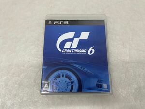 PS3 グランツーリスモ6 プレイステーション3 ゲームソフト GRAN TURISMO THE REAL DRIVING SIMULATOR 中古品