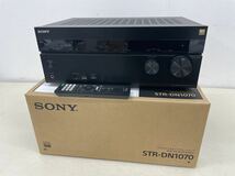 【美品】SONY ソニー マルチチャンネルインテグレートAVアンプ STR-DN1070 リモコン/元箱付き 動作品_画像1