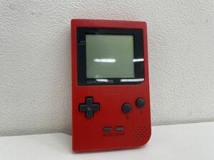 GBP ゲームボーイポケット 本体 MGB-001 レッド ゲームボーイ Nintendo 任天堂 GAME BOY pocket ジャンク