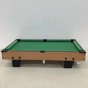 【希少】MINI BILLARD BORD MINI POOL TABLE ミニビリヤードテーブル ビリヤード ボードゲーム 玩具 おもちゃ 約36cm×64cmの画像4