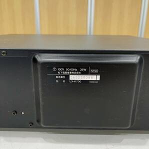 ＊【通電OK】Panasonic パナソニック LD レーザーディスクプレーヤー LX-K700 リモコンなし 本体のみ マルチ LDプレーヤー ジャンクの画像9