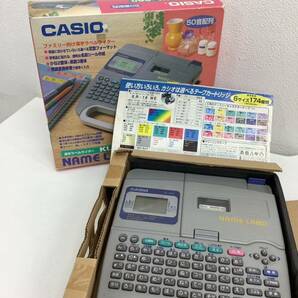 CASIO NAME LAND カシオ ネームランド 漢字ラベルライター ファミリー向け 動作確認済み KL-560の画像1