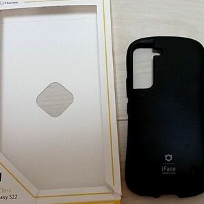 iFace アイフェイス　iFace Galaxy s22 ブラック カバー　ケース