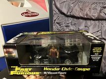 Revell civic coupe レベル　シビック　クーペ ej1 ワイスピ　ワイルドスピード Fast&Furious USDM スポコン ホットウィール hotwheels_画像3