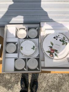 ノリタケ NORITAKE ロイヤルオーチャードカップ&ソーサー 5客　プレート 洋食器 大皿 1 箱入り未使用