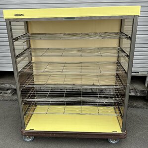 used エレクター(ERECTA) 配膳 配膳ワゴン 段数7段 常温配膳車 給食配膳車 給食ワゴン 病院 老人ホーム 福祉施設 静岡県裾野市 1の画像1