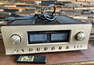 used 動作OK LUXMAN L-505s プリメインアンプ 音響機材 リモコン 純正電源コード付き