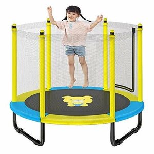  unused? green color trampoline for children home use storage convenience safety quiet sound design assembly easy child. present Japanese owner manual attaching . interior playground equipment 