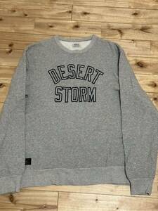 wtapsダブルタップス 14SS HELLWEEK SWEATER DESERT STORMクルーネックスウェットXL 