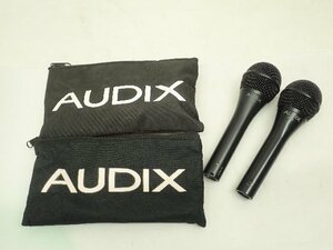 AUDIX オーディックス OM3 + OM5 ダイナミックマイク ポーチ付き ¶ 6DB81-4
