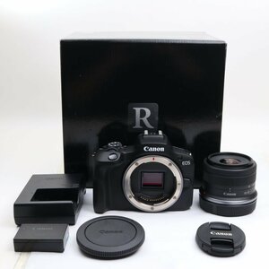  mirrorless single-lens camera Canon mirrorless single-lens camera EOS R100 standard zoom lens kit (RF-S18-45) black /APS-C