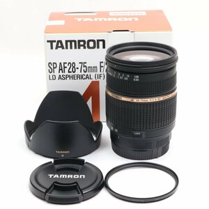 レンズ　TAMRON 大口径ズームレンズ SP AF28-75mm F2.8 XR Di ソニー用Aマウント フルサイズ対応 A09S