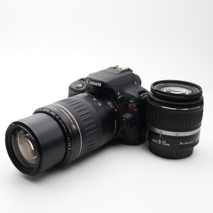 中古 美品 Canon EOS X7 ダブルズームセット 一眼レフ カメラ キャノン 初心者 人気 新品SDカード8GB付