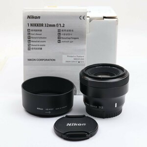 Nikon 1 NIKKOR 32mm F1.2 ブラック ニコン ミラーレス用