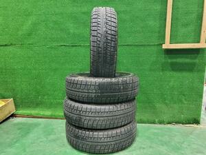 シマ★ 中古 タイヤ 冬 4本 スタッドレス 205/65R16 95Q ブリヂストン アイスパートナー2 2020年 約8～7分山