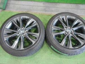 中古 2本 カローラツーリング W×B タイヤ付ホイール 215/45R17 87W ヨコハマ BluEarth-GT 17×7.5J PCD100 5穴 +50 純正