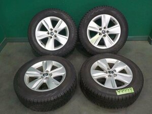 中古 4本 60系 ハリアー 純正 ホイール 17インチ 17×7J PCD114.3 5穴 +39 225/65R17 タイヤおまけ トヨタ