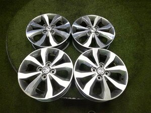 シマ★ 中古 15インチ 4本 ホイール 日産 デイズ ルークス ハイウェイスター 純正 アルミ 15×4.5J PCD100 4穴 +46