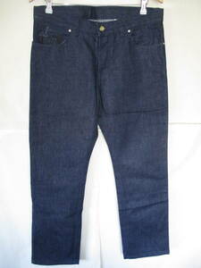 Alexander McQueen Alexander McQueen archive bus Stop embroidery Denim jeans pants W32