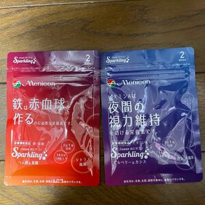 新品未開封　メニコン　2weekめにサプリ　Sparkling 2袋