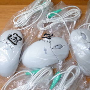 【未使用】FUJITSU ★ M-SBJ96 PS/2 接続 ボールマウス 10個セット ★ 富士通の画像4