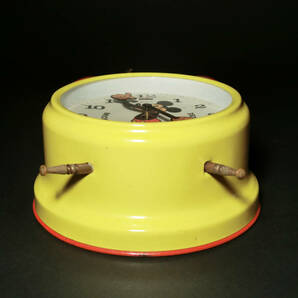 1960年代BRADLEY社ドイツ製ビンテージ目覚まし時計『パイカット ミッキーマウス MICKEY MOUSE』ディズニー /ディスプレイ/古着屋の画像8