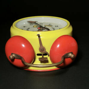 1960年代BRADLEY社ドイツ製ビンテージ目覚まし時計『パイカット ミッキーマウス MICKEY MOUSE』ディズニー /ディスプレイ/古着屋の画像7