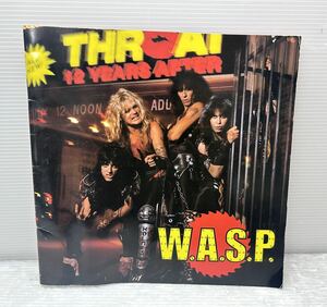 W.A.S.P. 1984年 日本公演 来日ライブツアーパンフレット ヘビメタ/海外アーティスト/バンド 中古本