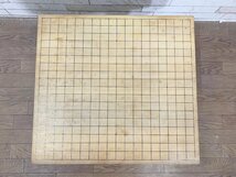 囲碁セット 脚付 ヘソ 無垢材 碁石 碁盤 ボードゲーム 木製 30号 はまぐり_画像2