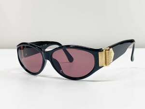 イヴサンローラン YVES SAINT LAURENT YSL サングラス 31-6509 ブラック レディース ヴィンテージ UV 日本製 sunglasses カラーレンズ