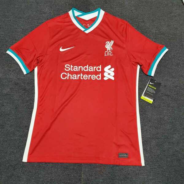 新品　ナイキ　リバプール Liverpool　レプリカユニホーム　2021　ホーム　正規品 サッカーシャツ　M