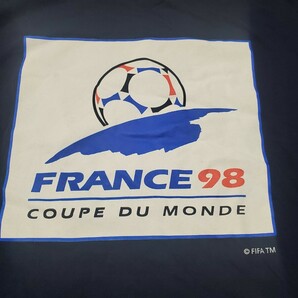 新品未使用 FIFA Tシャツ 半袖 1998ワールドカップ記念Tシャツ 2024オリンピック オフィシャル フランス FIFA Lの画像4