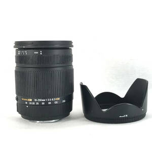 ＊中古品＊SIGMA シグマ αマウント カメラ用レンズ SIGMA ZOOM 18-250㎜ 1:3.5-6.3 DC OS HSM