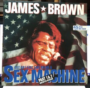 レア 倉庫出 ドイツ盤 1986 James Brown / Get Up I Feel Like Being Like A Sex Machine / Soul Power Original GEMA 12 Polydor 45RPM