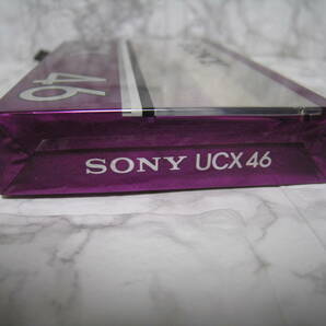 NO.29 未開封 SONY UCX 46 Type-Ⅱ（CrO2）ハイポジション カセットテープの画像6