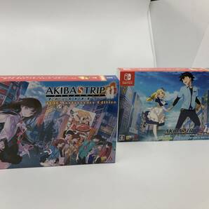 １円～ NINTENDO Switch AKIBA’S TRIP ファーストメモリー 初回限定版 10th Anniversary Edition & TRIP2 ディレクターズカット 2個セットの画像1