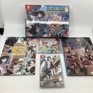 １円～ NINTENDO Switch AKIBA’S TRIP ファーストメモリー 初回限定版 10th Anniversary Edition & TRIP2 ディレクターズカット 2個セットの画像3