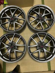 スバル WRX STI 純正 BBS ホイール 4本セット 8.5J PCD114.3 WRX S4 VAB GVB GRB レヴォーグ 鍛造