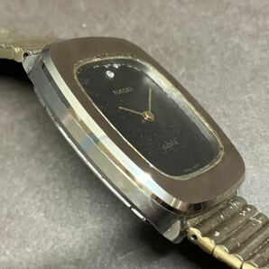 RADO/ラドー★jubile/ジュビリー★717.0102.3★クォーツ★腕時計★黒文字盤★ジャンク★022731の画像3